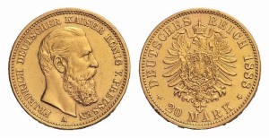 20 mark goldmuenze deutsches reich